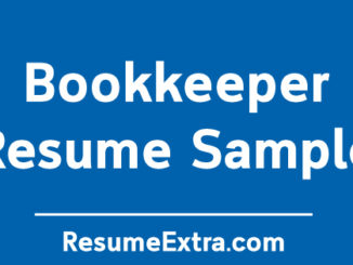 Bookkeeper Resume Sample