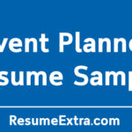 Event Planner Resume Sample