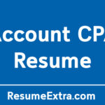 Account CPA Resume Sample