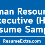 Human Resources Executive (HR) Resume Sample