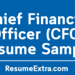 Chief Financial Officer (CFO) Resume Sample