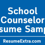 School Counselor Resume Sample