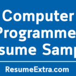 Computer Programmer Resume Sample