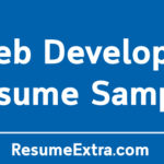 Web Developer Resume Sample