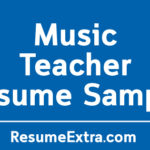 Music Teacher Resume Sample