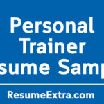 Personal Trainer Resume Sample