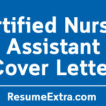 Certified Nursing Assistant Cover Letter Sample