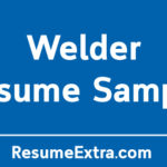 Welder Resume Sample
