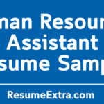 Human Resources Assistant Resume Sample