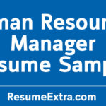Free Human Resources Manager Resume Sample