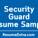 Security Guard Resume Sample