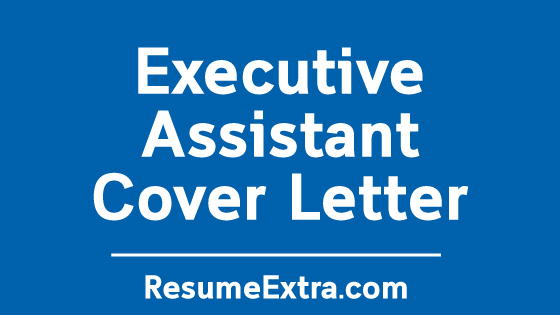 Executive Assistant Cover Letter Sample Executive Assistant Cover Letter Sample