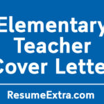 Elementary Teacher Cover Letter Sample