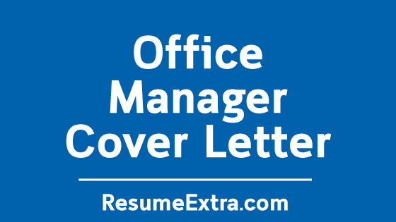 Office Manager Cover Letter Sample Office Manager Cover Letter Sample