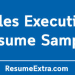 Sales Executive Resume Sample