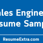 Sales Engineer Resume Sample