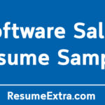 Software Sales Resume Sample