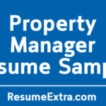 Property Manager Resume Sample