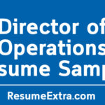 Director of Operations Resume Sample