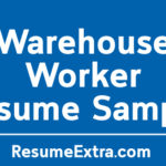 Warehouse Worker Resume Sample