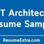 IT Architect Resume Sample