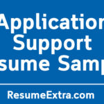 Application Support Resume Sample