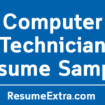 Computer Technician Resume Sample