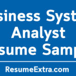 Business System Analyst Resume Sample