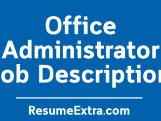 Office Administrator Job Description Sample