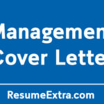 Management Cover Letter Resume Sample