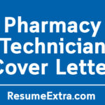 Pharmacy Technician Cover Letter Sample