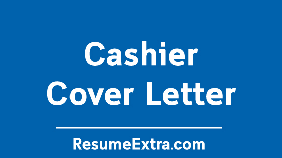 Cashier Cover Letter Sample Cashier Cover Letter Sample