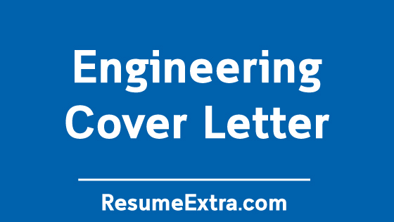 Engineering Cover Letter Sample Engineering Cover Letter Sample