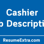 Cashier Job Description Sample
