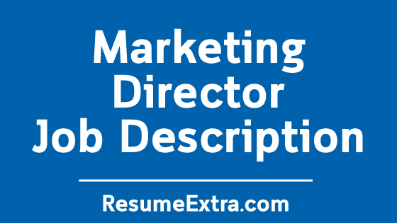 Marketing Director Job Description Sample