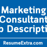 Marketing Consultant Job Description Sample
