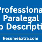 Paralegal Job Description Sample