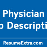 Physician Job Description Sample