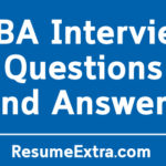 Sample MBA Interview Questions and Answers
