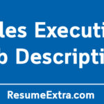 Sales Executive Job Description Sample