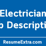 Electrician Job Description Sample