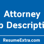 Attorney Job Description Sample