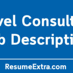 Travel Consultant Job Description