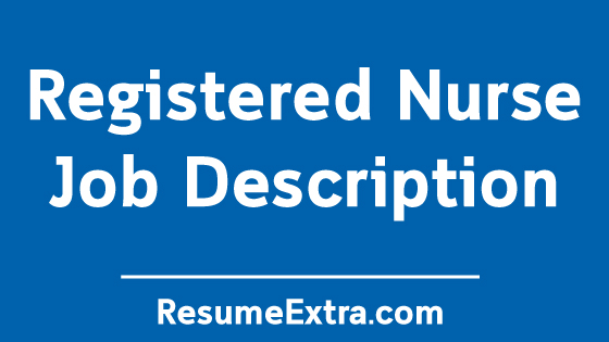 Registered Nurse Job Description Sample