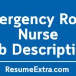 Emergency Room Nurse Job Description Sample