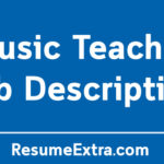 Music Teacher Job Description Sample