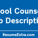School Counselor Job Description Sample
