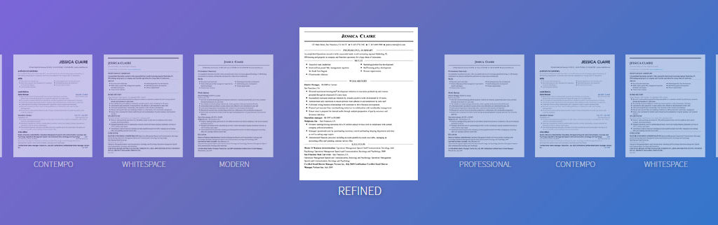 Free Resume Builder Online